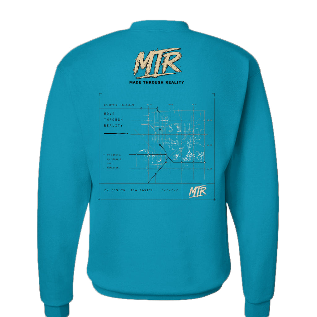 Teal - P1607 - BACK