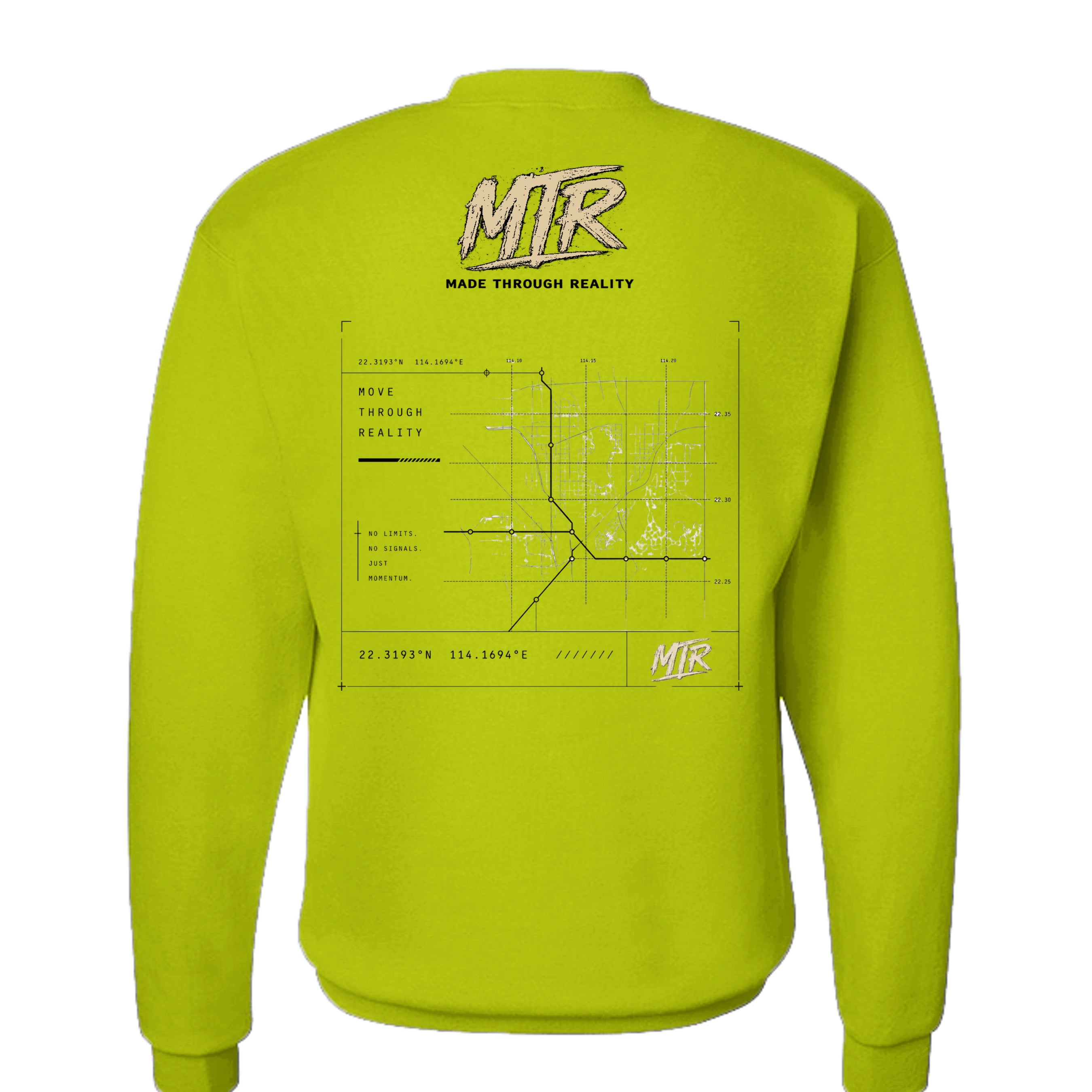 SAFETY GREEN - P1607 - BACK