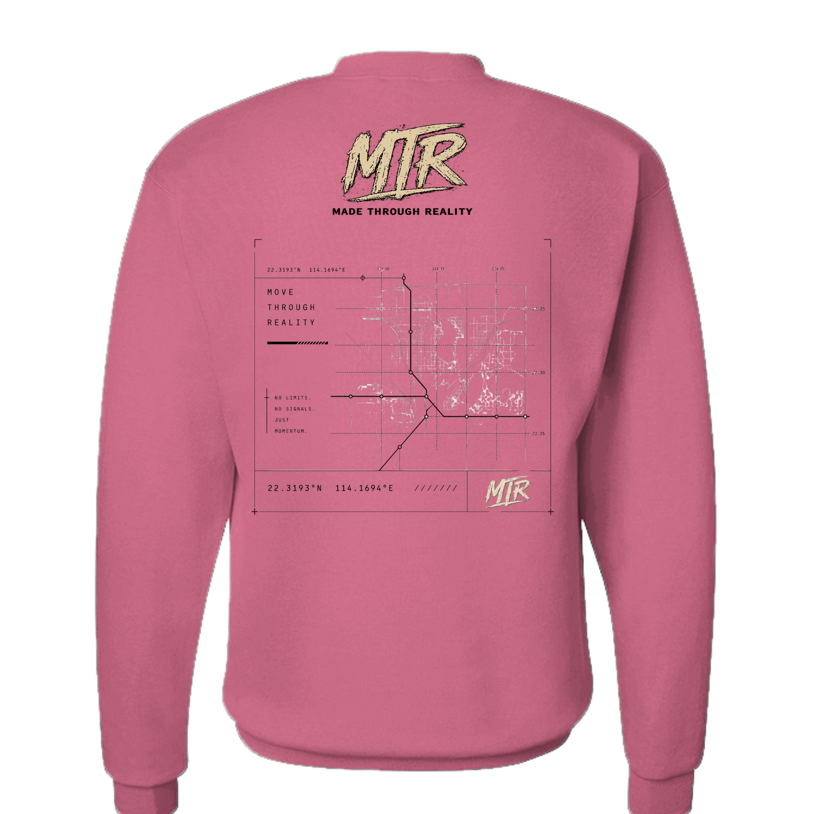 Safety Pink - P1607 - BACK