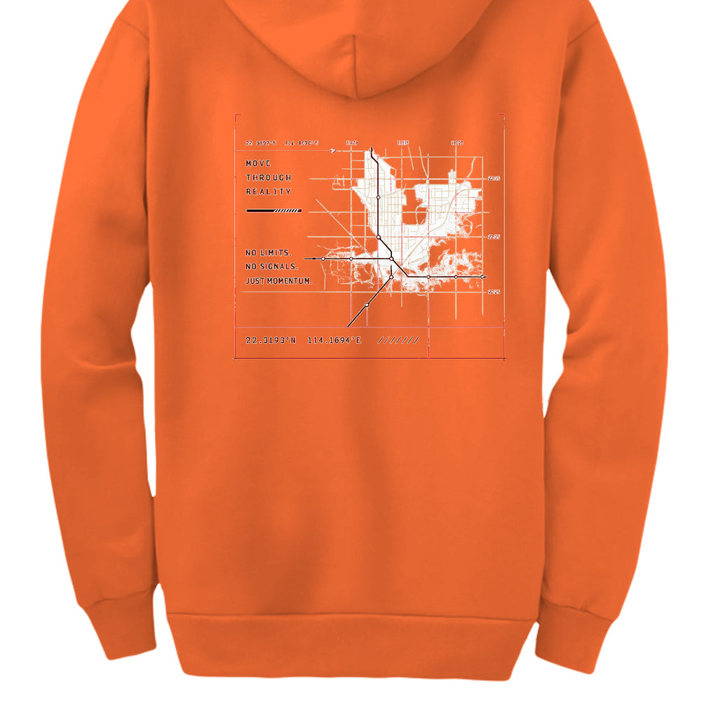 Safety Orange - PC90ZH - BACK