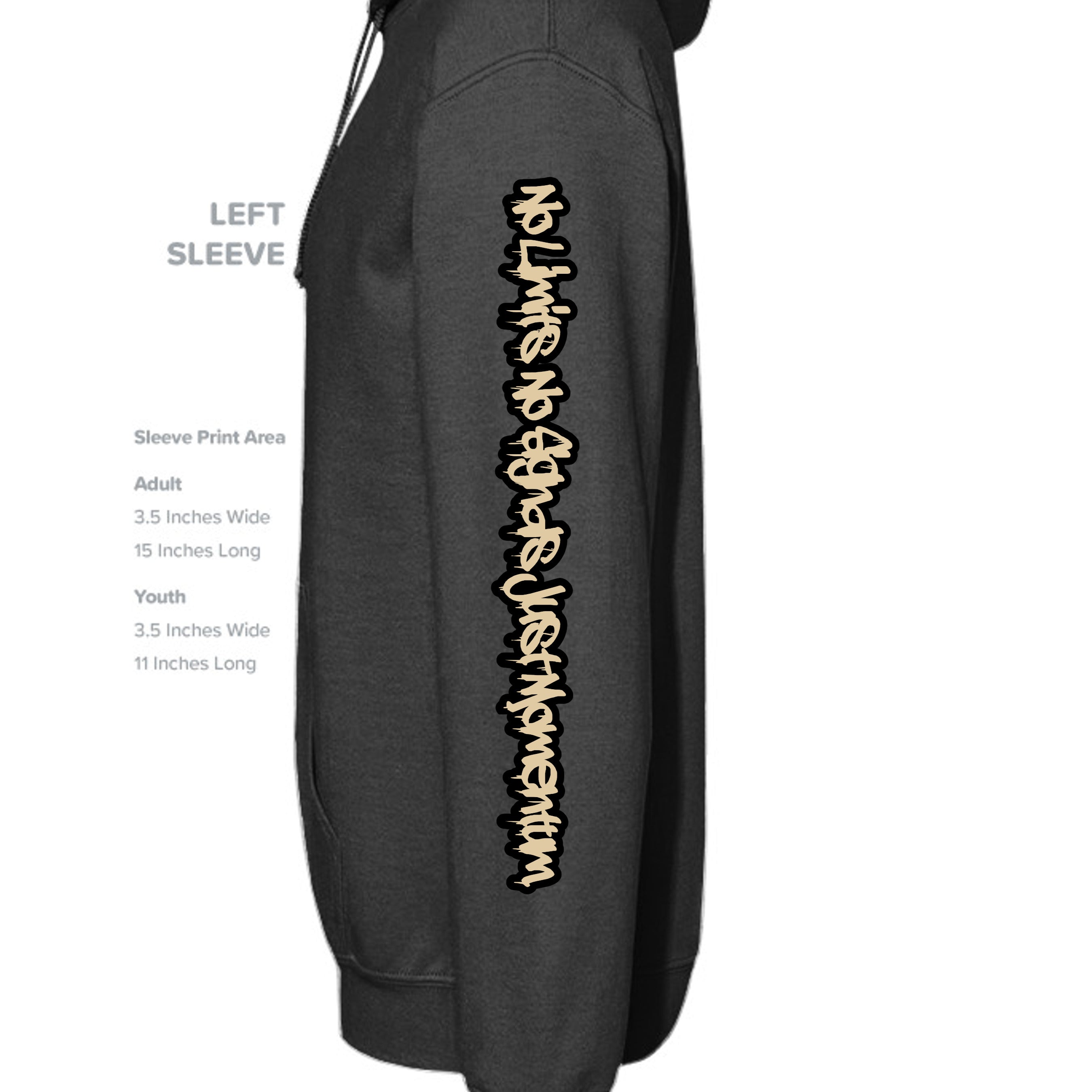 Jet Black - PC90ZH - SLEEVE_LEFT